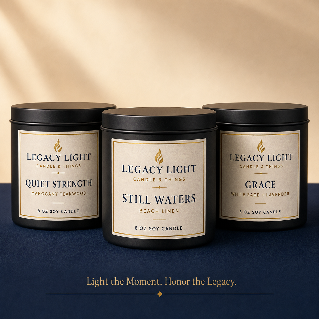 Legacy Light Three-Candle Collection